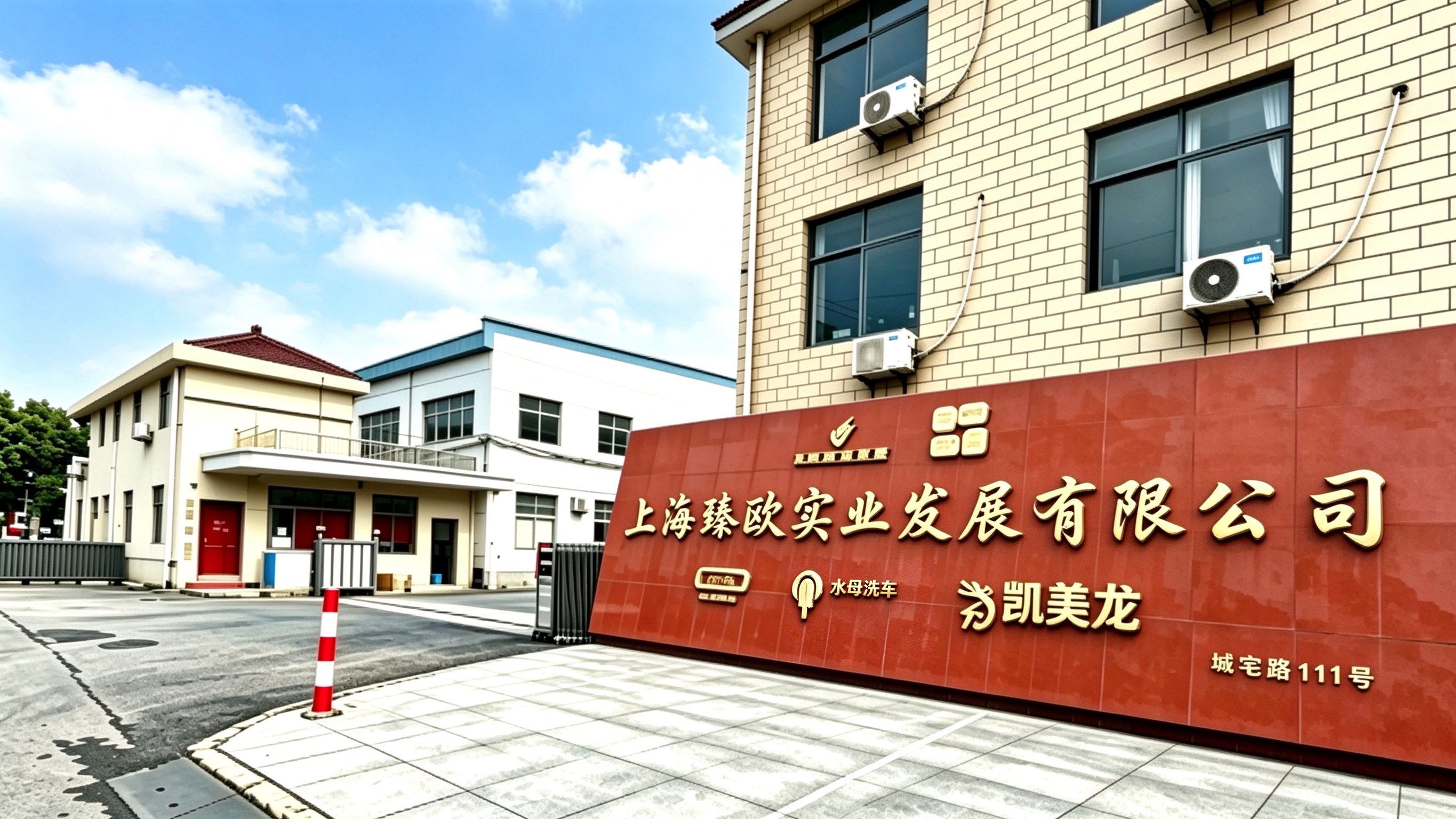 Gate of Shanghai Zhen'ou Industrial Development Co., Ltd.